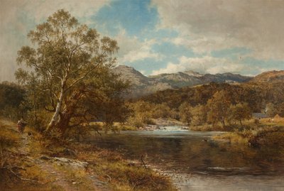 Am Llygwy, Nordwales von Benjamin Williams Leader